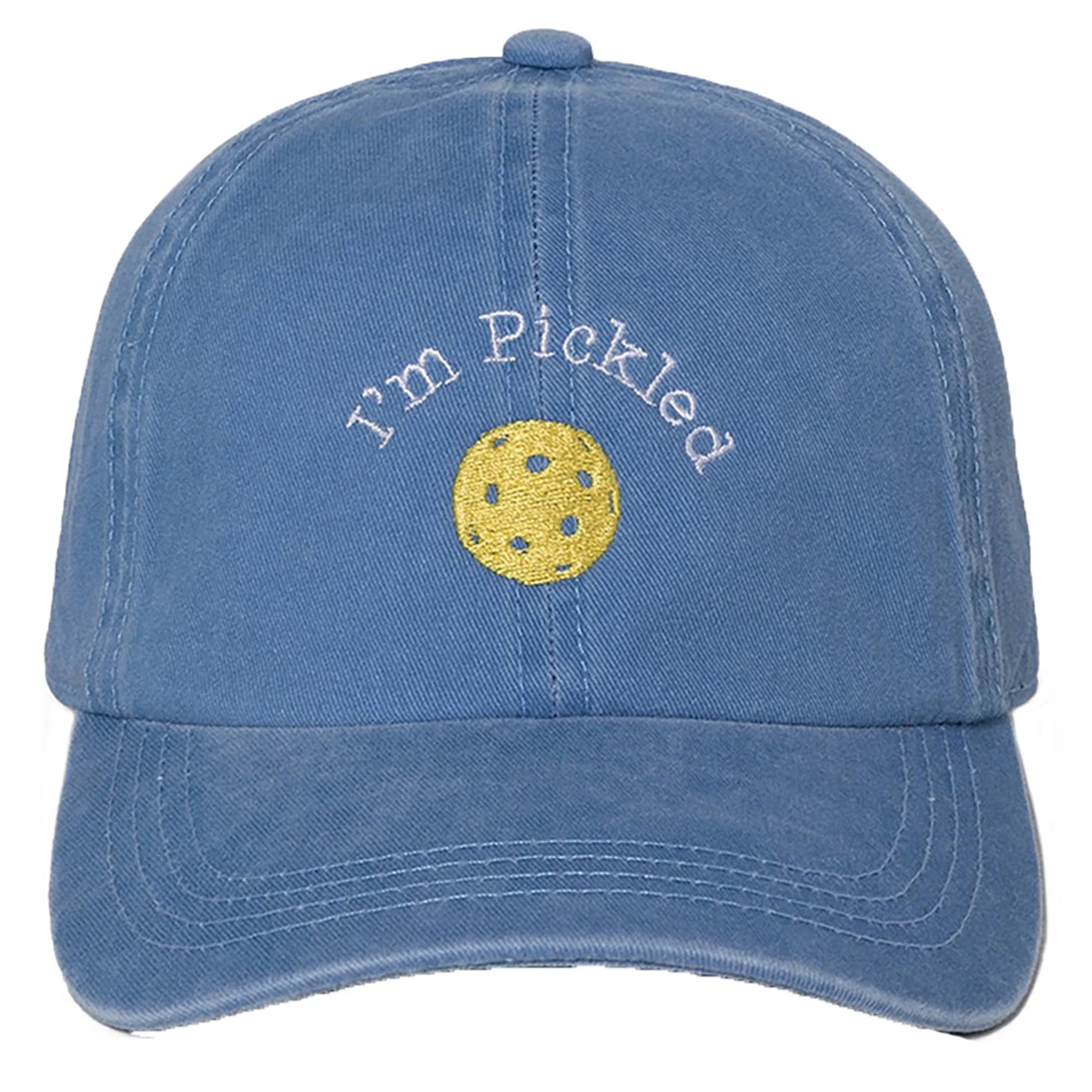 Pickleball Pickled Women'S Cotton Baseball Hat